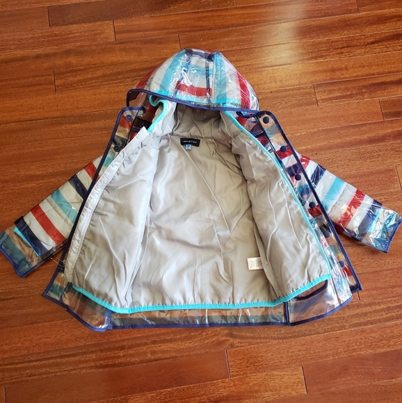 Andy & Evan Raincoat + Jacket "4T" - Picture 6 of 10